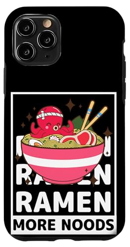 Kawaii Octopus Bowl Of Ramen Noodles More Noods �X�}�z�P�[�X iPhone 11 Pro �p