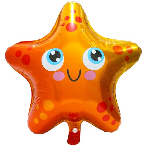 Cartoon Ocean Starfish Balloons