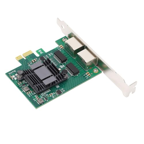 Tarjeta de red Gigabit de doble puerto para chipset 82575 con excelente diseño de disipación de calor para Red Hat Enterprise y Freebsd para computadoras de escritorio miniatura 6