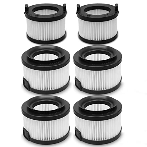 VortexIQ 40 Replacement HEPA Filter Compatible with LEVOIT Vacuum Cleaner,6-Pack Set, 2 Main Filter 4 Pre Filters Part#VortexIQ 40-RF (6 Pack)