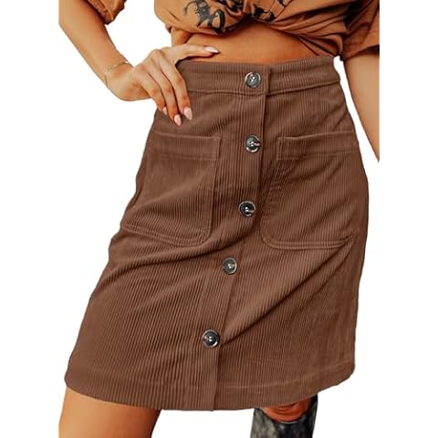 Happy Sailed Corduroy Mini Skirt Cover