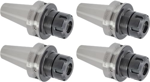 CME 4 pcs High-Speed BT 40 Taper ER-25 Collet Chuck Tool Holder, 2 3/4