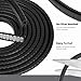 Edge Trim Black Small, Fits Edge 1/16 to 1/8 Inch, Length 10 Feet (3.05 Meter)
