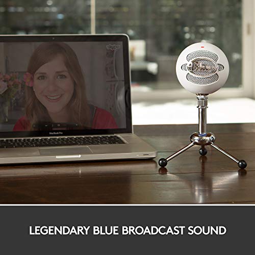 Blue-Microfono-USB-Snowball-microfono-clasico-de-calidad-de-estudio-para-grabacion-podcasting-radiodifusion-retransmision-de-gaming-en-Twitch-locuciones-videos-de-YouTube-en-PC-y-Mac-Blanco