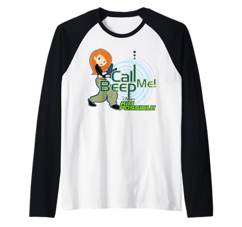 T-shirt Kim Possible Raglan Disney T-shirt Ample Style Vintage