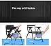 Commode Chair,Toilet Chair Wheeled Chair with Round Bowl and Footrests, Portable Bathroom Chair, Mobile Commode, Detachable Pieces for Storage, Elderly,Surgery Recovery,Disabled