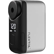 Compact Electric Bike Pump with 120 PSI and LED Display by FLEXTAIL
