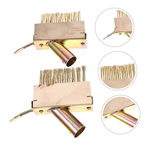 Balacoo 10 Pcs escova de arame escova de piscina ferramentas de piso mão escovar ferramenta para rem