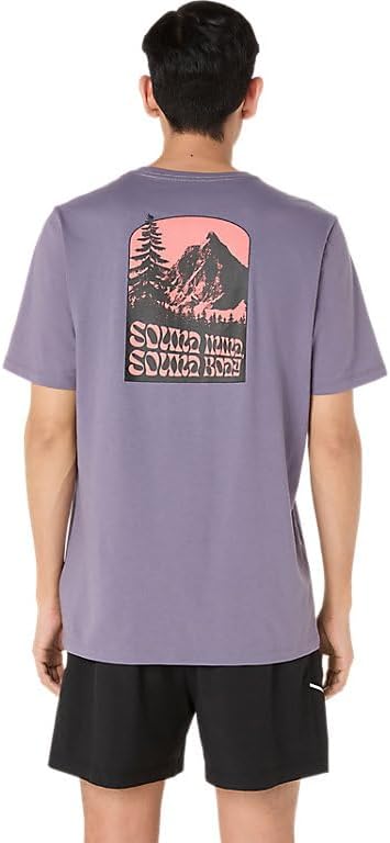 ASICS Unisex NATURE Short Sleeve TEE Running Apparel