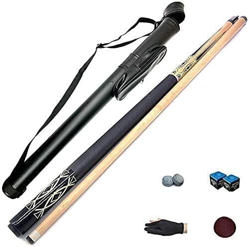 Taco de billar profesional de 145 cm con punta de 13 mm