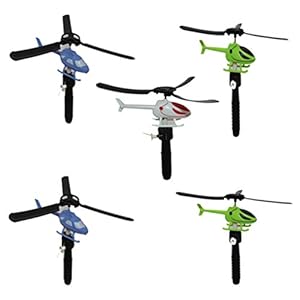 TOYANDONA 5 Stück Schnur Fliegende Helikopter