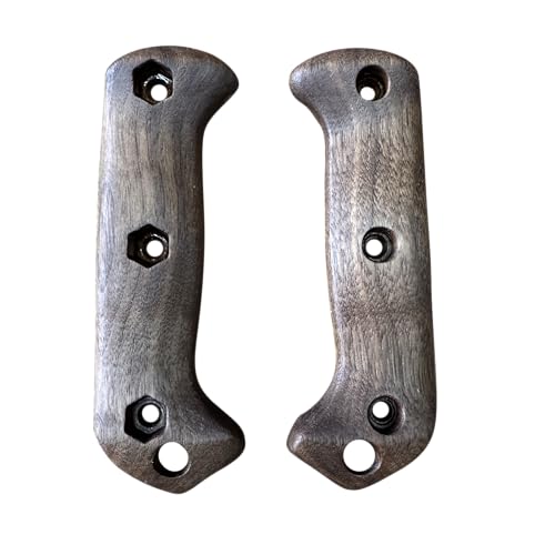 Walnut handles/scales compatible with Ka-Bar Becker bk-2, bk-7, bk-9, etc models knife