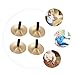 TOYANDONA 2Pcs Finger Cymbals for Belly Dancing Accessories Durable Design for Dance and Rhythm Development Fun present for Young Musicians
