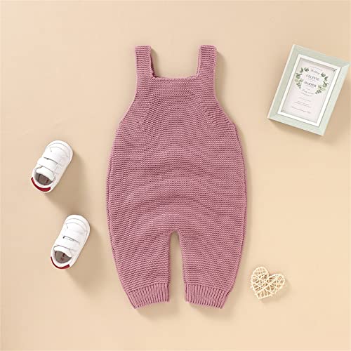 2t Girls Sweater Knit Romper Cotton Sleeveless Boy Girl Sweater Clothes Heart Pattern Jumpsuit 1 Outfits4