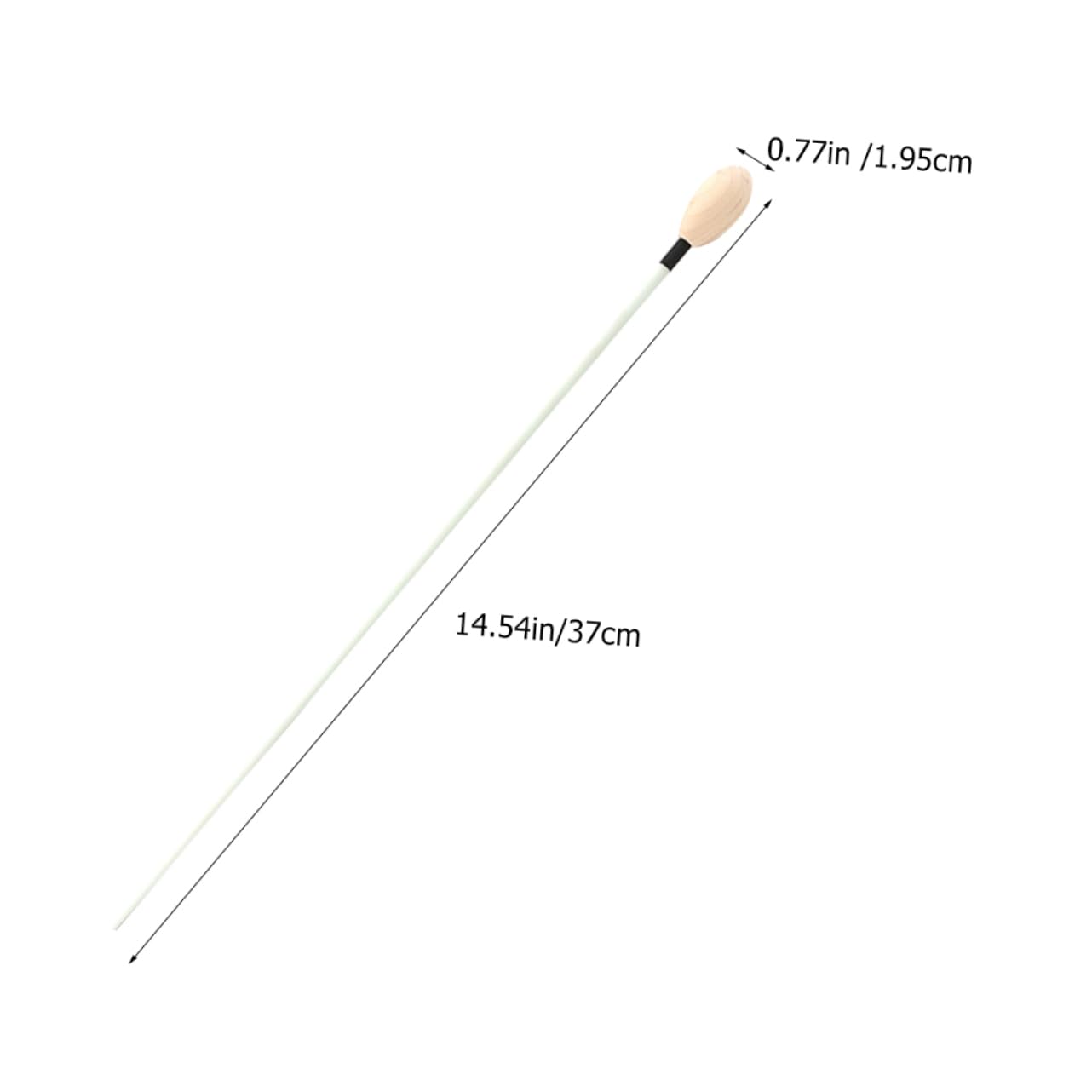 ERINGOGO R135f Music Reusable Durable Concert Orchestra Choral Part Guitar Conducting Plastic White