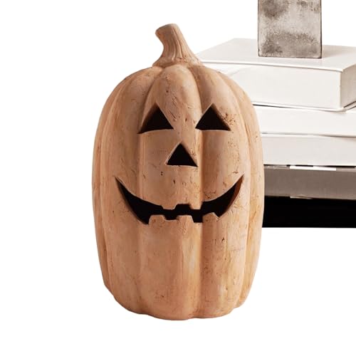 Lanterne d'Halloween pour intérieur et dortoir avec lampe d'éclairage effrayante LED
