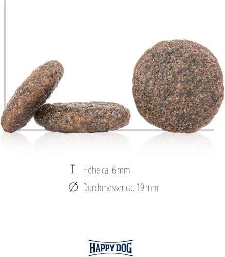 Happy Dog 03523 - Sensible Karibik Seefisch - Hunde-Trockenfutter für ausgewachsene Hunde - 1 kg Inhalt