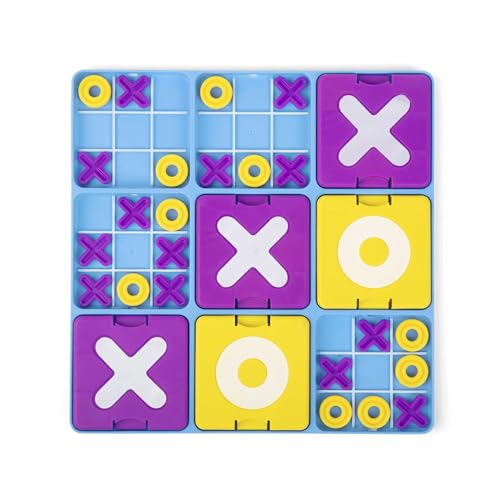 Ultimate Tic Tac Toe™ By Relatable, Exciting Board Games for Family Gatherings, Great Games for Kids, Includes 1 Board, 41 Mini X's, 40 Mini O's, 5 Large X's, 5 Large O's by WHAT DO YOU MEME? - Used condition - Image 2