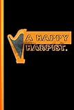  A Happy Harpist.: String Harp Instrumental Gift For Musicians (6\
