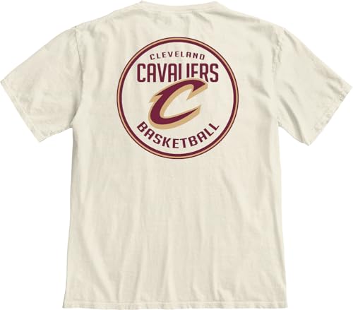 Image of Blue 84 NBA Unisex-Adult NBA Officially Licensed T-Shirt Ringspun Front /Back Ivory