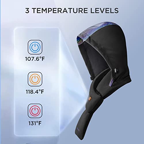 Heated Scarf, Neck Heating Pad, Rechargable Heated Neck Warmer With Power Bank, Cordless Thermal Neck Brace For Men And Women, Gift Idea For Family #TOP6