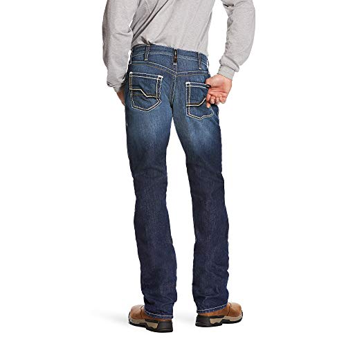 Ariat Male Fr M5 Straight Durastretch Truckee Stackable Straight Leg Jean Ryley 32W X 32L #TOP1