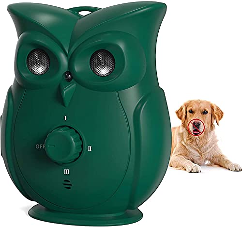 MIYOU YOUMI Dog Bark Device Ultrasonic Dog Bark Deterrent Upgrade Anti Bark Device Animal Bark Silencer Corrector Pet Dog 3 Adjustable Level Stop Dog Barking 33 Ft with Led Indication Indoor Outdoor