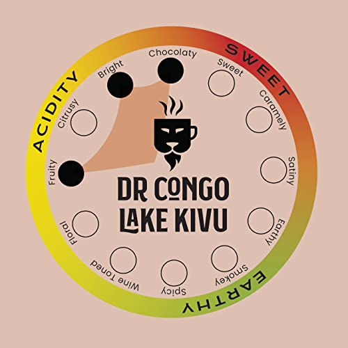 Safari Pride Coffee Dr Congo Lake Kivu Premium En Grano 12 oz miniatura 2