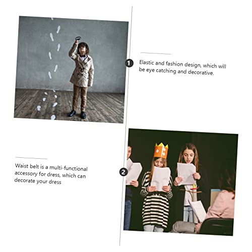 2 Pcs Elastic Waistbands Practical Traceless Belts for Lightweight and Durable for Pants and Dresses Casual and School Use3