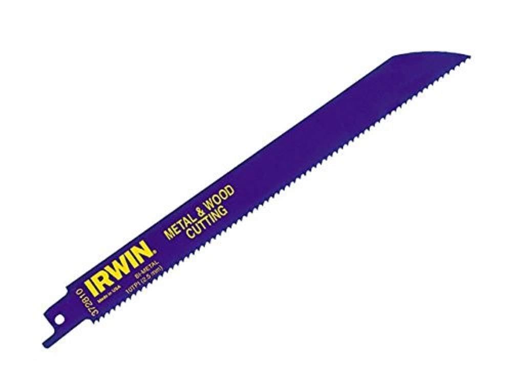 Irwin 10504151 Metal & Wood Sabre Saw Blade 150Mm