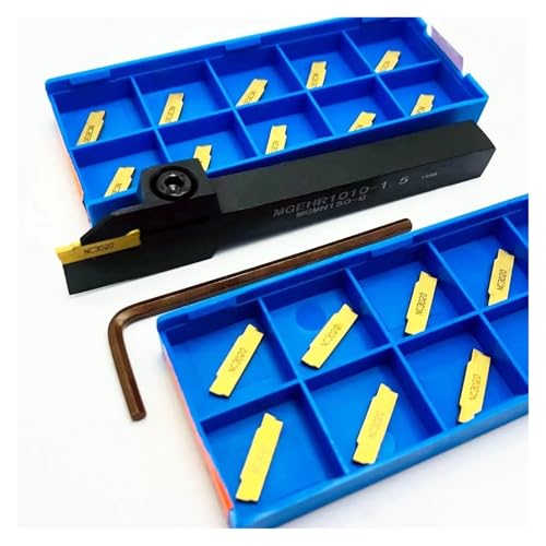 MGEHR 1010-1.5 Herramienta de Ranurado Externa con Inserto de Carburo miniatura 2