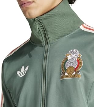 adidas Jaqueta masculina adidas Futebol México Beckenbauer Track