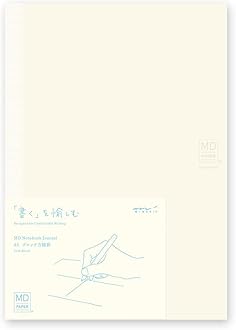 DESIGNPHIL 15311006 Midori Notebook, MD Notebook, Journal, A5, Block Ruled A