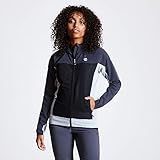 Gewebtes Stretchpolyester aus Ilus Softshell mit texturierten Ripstopeinsätzen vorne