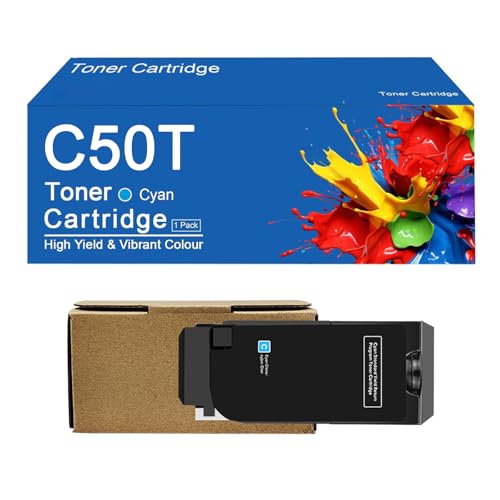 Cartouche toner cyan C50T MX-C50T pour imprimante Sharp MX-C407F