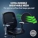Razer Fujin Mesh Ergonomic Gaming Chair: Ultra-Durable & Breathable - 130 Degree Recline - Adjustable Lumbar Support - 3D Padded Armrests - Premium Frame - Sturdy Build