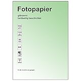 sofort trocken / instant dry A4 Inkjet Papier, Photo-glänzend,155g, 50 Blatt, 2-seitig beschichtet (6072)