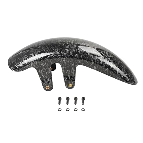 Garde-Boue Avant Moto Noir Forging Pattern Pour Harley FLHX FLTRX 24-25