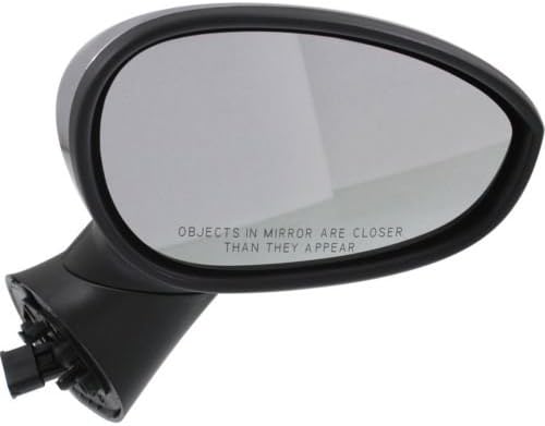 PASSENGER SIDE POWER DOOR MIRROR; CHROME; WITH HEATED GLASS - FI1321101