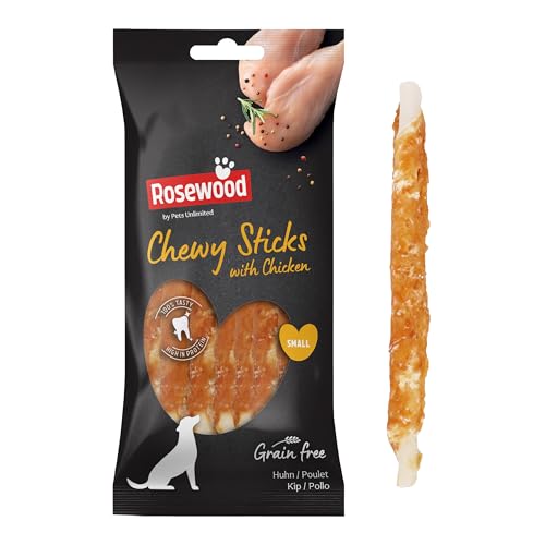 Rosewood Chewy Sticks Pollo Small - 100 g Barritas Masticables para Perros