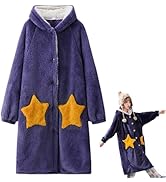 [HarnyLoom] 着る毛布 レディース パジャマ ルームウェア もこもこ 着るブランケット かわいい ふわふわ あったかい 大きいサイズフード付き ポケット付き 防寒対策 春 秋 冬 防寒...