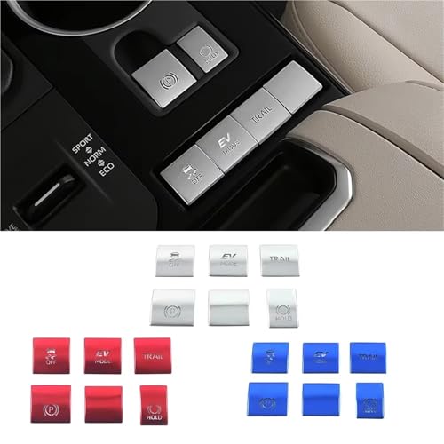 Autocollant bouton commutation frein à main électrique Toyota Highlander