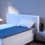 Omni Sleep Water Cooling Mattress Pad for Hot Sleepers, Bed Cooling System with Cooling Fabric Zero-EMF Cooling Bed Pad Remote Control Quiet Sleep Mode Relief for Night Sweats Hot Flashes(Dark Gray)