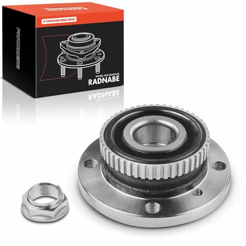 Frankberg 1x Wheel Bearing with ABS Sensor Ring Front Compatible with 3 Series E30 316-325 1.6L 1982-1993 3 Series Touring E30 316-325 1.6L-2.5L 1988-1994 Z1 2.5 2.5L 1988-1991 Replace# 31211128157