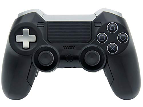 Flash Deals - 50% OFF Bluetooth Elite Controller Compatible with Playstation PS4, Includes Back Paddles, Audio Jack Plug in for Headset
