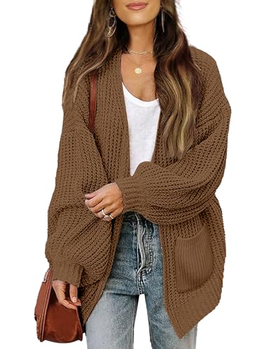 Libsorge Womens Long Cardigan Sweaters for Women Fall Winter Spring