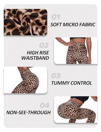 Image of ZOOSIXX High Waisted Leggings for Women Tummy Control Soft Workout Lounge Gym Pants