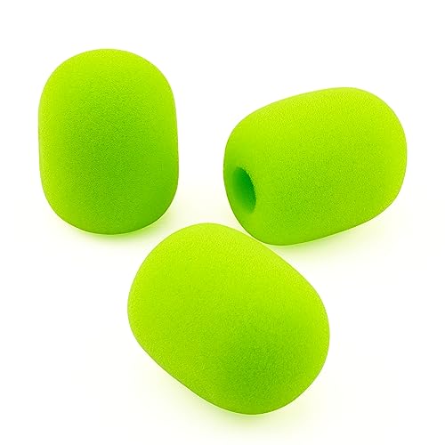 Windscreen Replacement for SteelSeries Arctis Gaming Headset, 3-Pack Blue Foam Covers