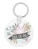 Ride Or Die Best Friend Keychain