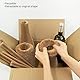Luftpolsterfolien für Umzüge, Wabenverpackungspapier, Glasbecher, Weinflaschen, Schutzhüllen, Schutzfolie, Verpackungsmaterialien (35 cm x 12 Stück)